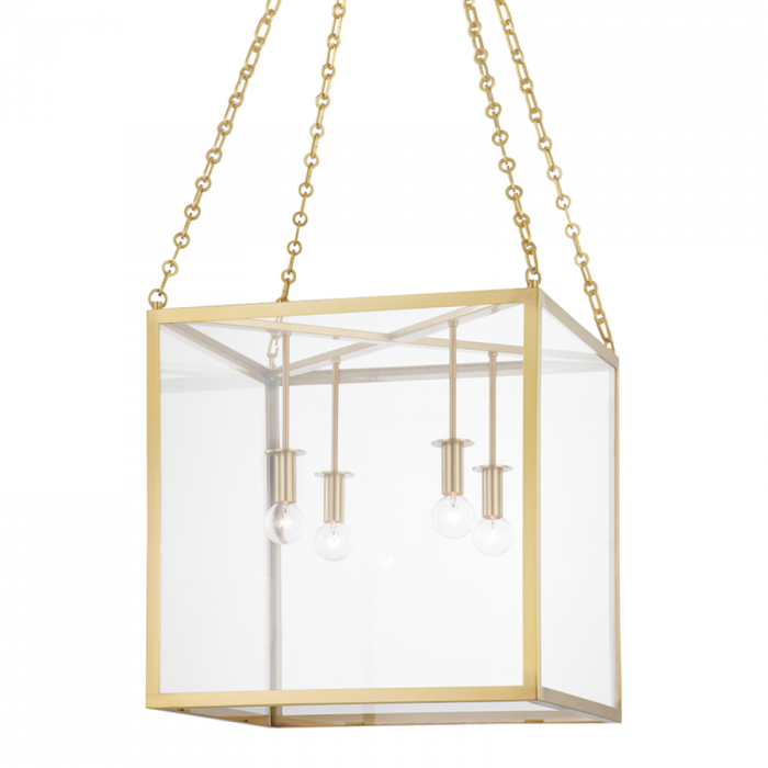 Hudson Valley Catskill 4 Light Medium Pendant Model: 4118-AI