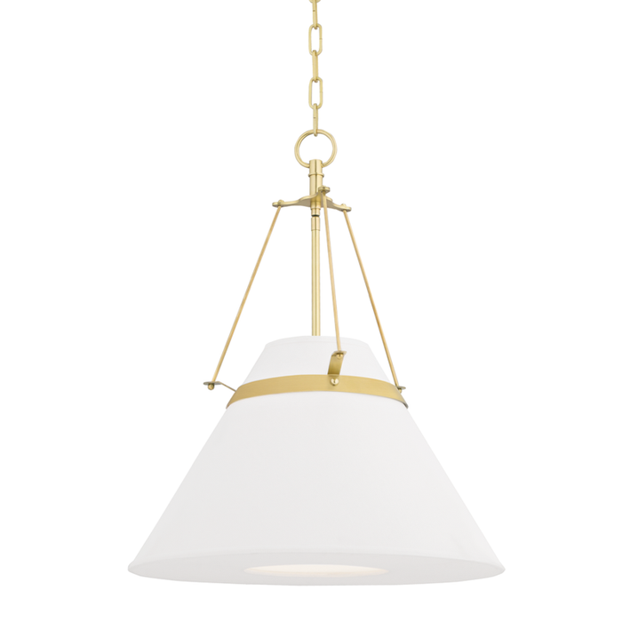 Hudson Valley Clemens 1 Light Pendant Model: 6421-OB