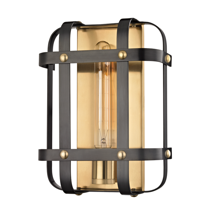 Hudson Valley Colchester 1 Light Wall Sconce Model: 6901-AOB