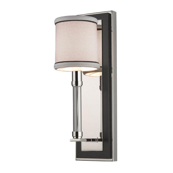 Hudson Valley Collins 1 Light Wall Sconce Model: 2910-PN