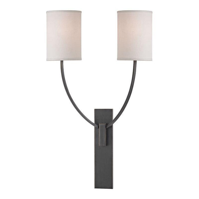 Hudson Valley Colton 2 Light Wall Sconce Model: 732-AGB