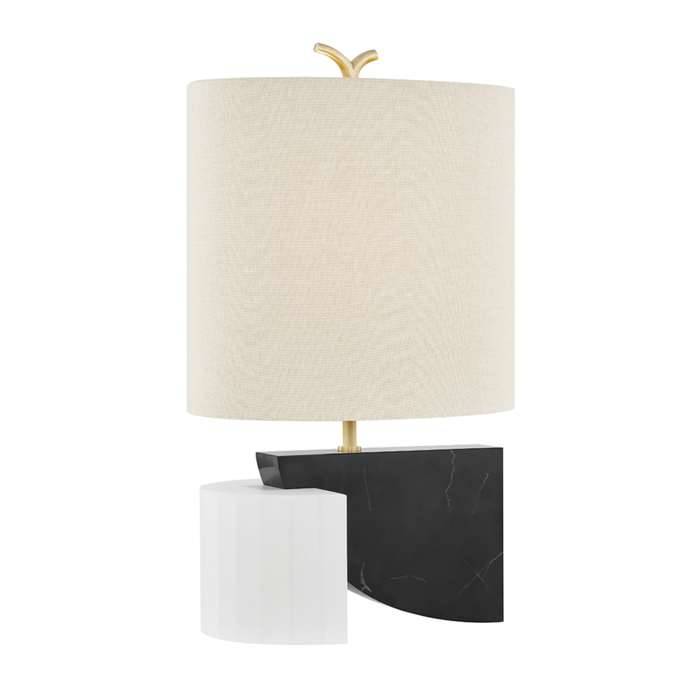 Hudson Valley Construct 1 Light Table Lamp Model: KBS1428201-AGB