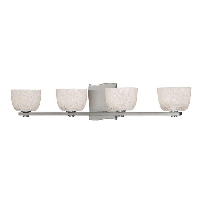 Hudson Valley Cove Neck 4 Light Bath Bracket Model: 2664-SN