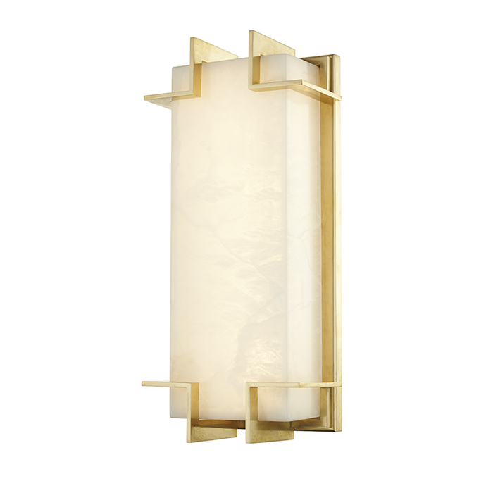 Hudson Valley Delmar LED Wall Sconce Model: 3915-AGB