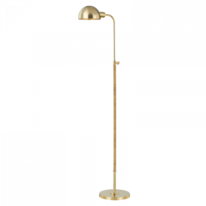 Hudson Valley Devon 1 Light Floor Lamp Model: MDSL521-AGB