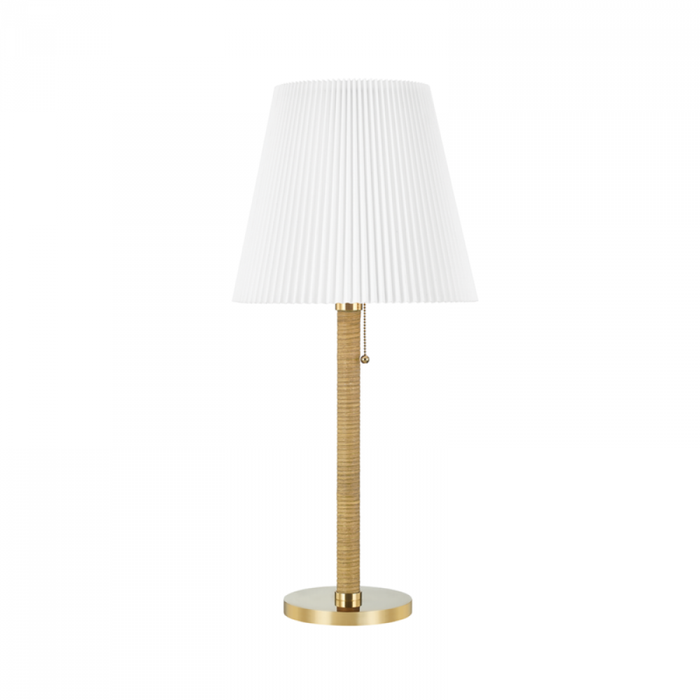 Hudson Valley Dorset 1 Light Table Lamp Model: MDSL513-AGB