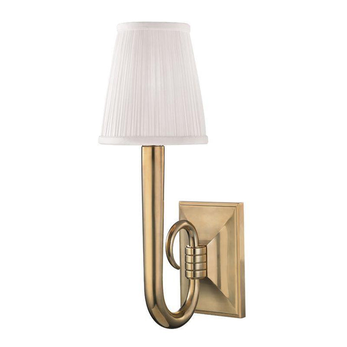 Hudson Valley Douglas 1 Light Wall Sconce Model: 1111-AGB