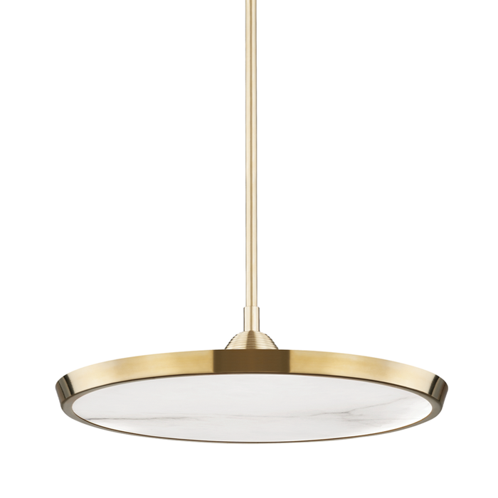 Hudson Valley Draper Large LED Pendant Model: 3621-AGB