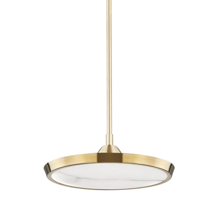 Hudson Valley Draper Small LED Pendant Model: 3616-AGB