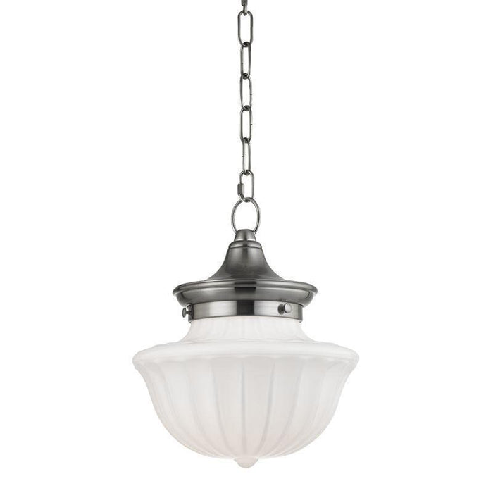 Hudson Valley Dutchess 1 Light Small Pendant Model: 5009-AGB