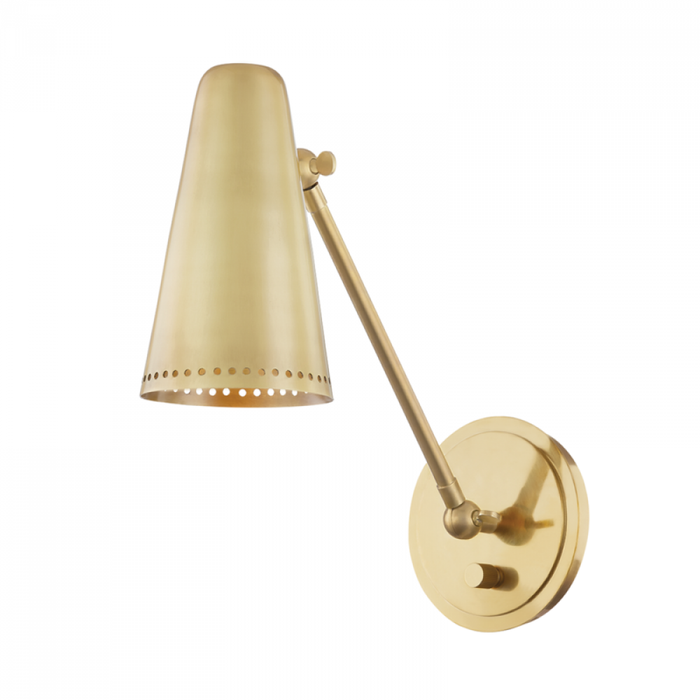 Hudson Valley Easley 1 Light Wall Sconce Model: 6731-PN