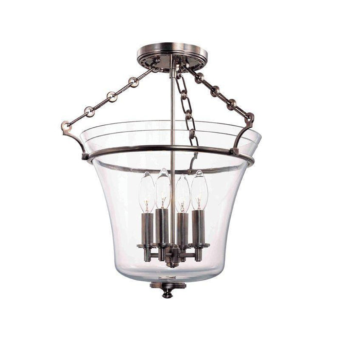 Hudson Valley Eaton 4 Light Semi Flush Model: 832-HN