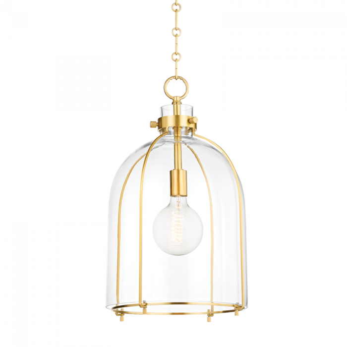 Hudson Valley Eldridge 1 Light Pendant Model: 7306-OB