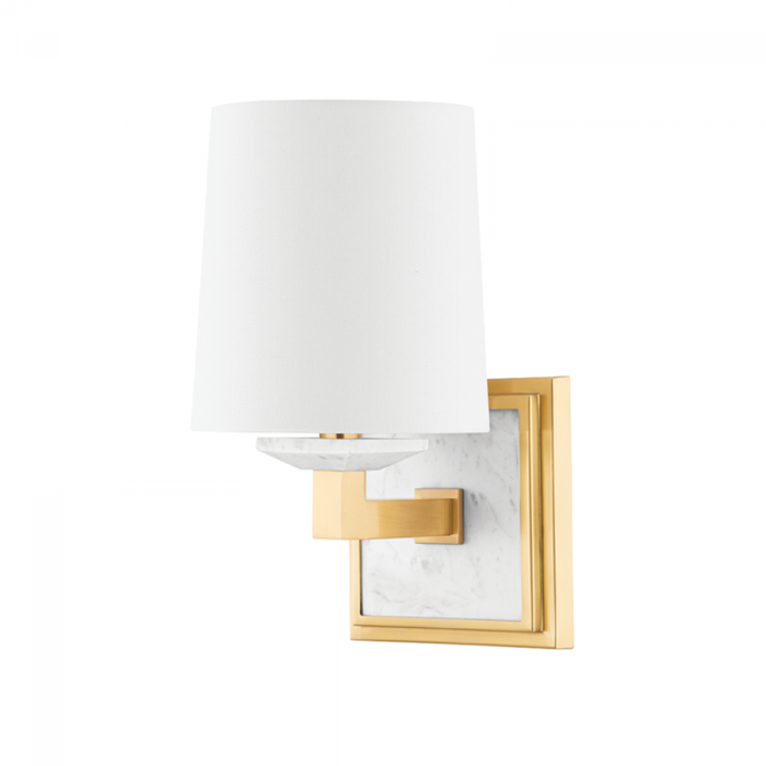 Hudson Valley Elwood 1 Light Wall Sconce Model: 4071-PN