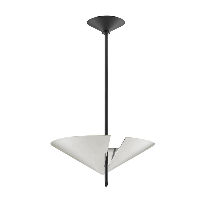 Hudson Valley Equilibrium 2 Light Pendant Model: 9711-AGB/BK