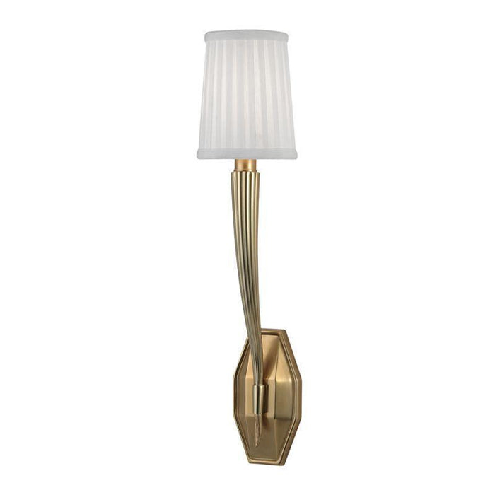 Hudson Valley Erie 1 Light Wall Sconce Model: 3861-AGB