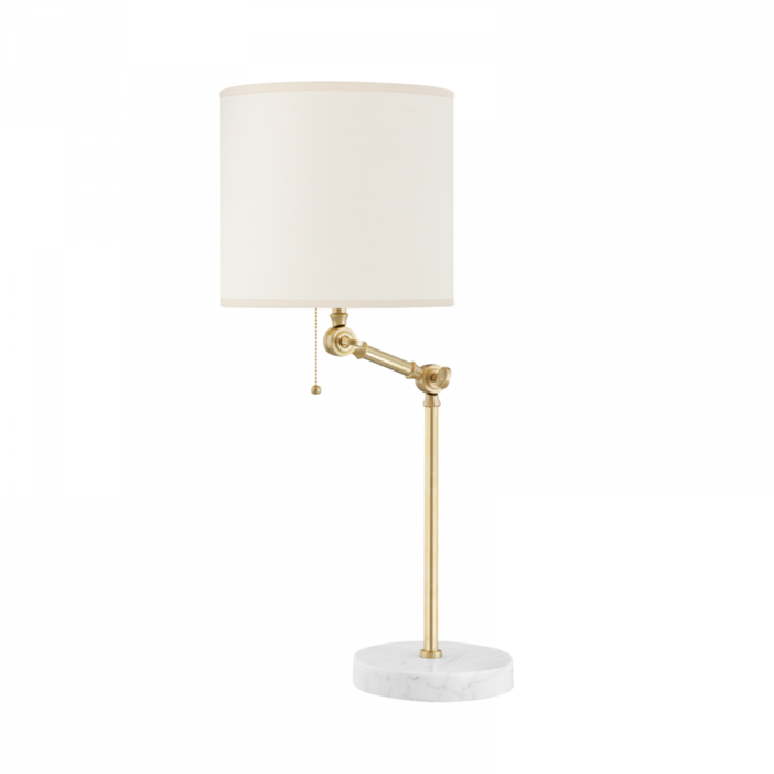 Hudson Valley Essex 1 Light Table Lamp Model: MDSL150-PN