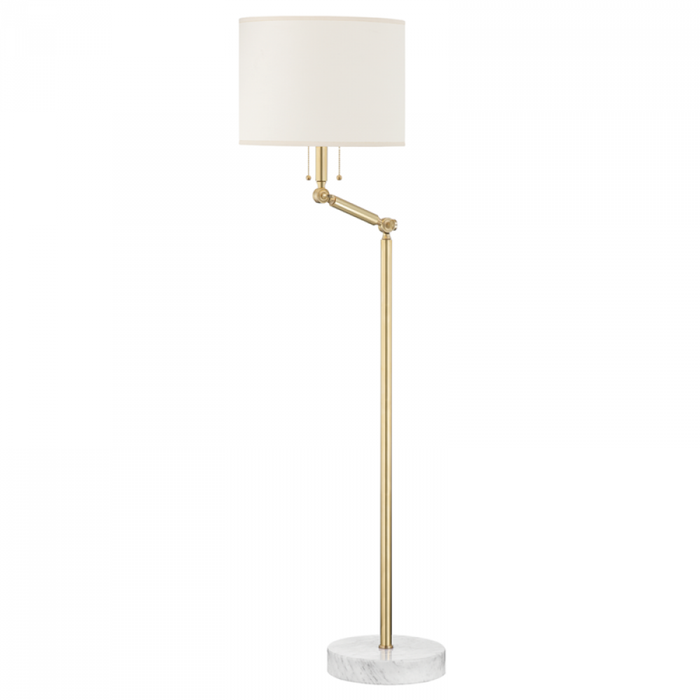 Hudson Valley Essex 2 Light Floor Lamp Model: MDSL151-AGB