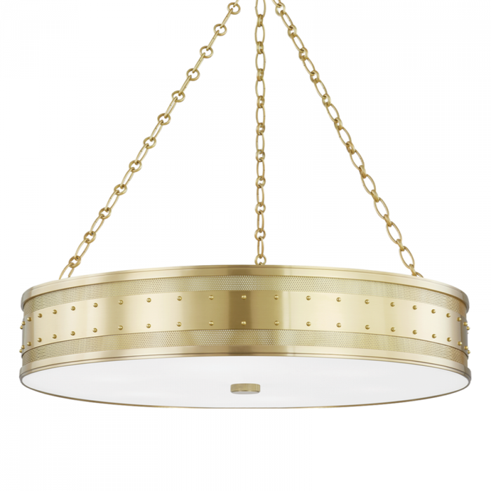 Hudson Valley Gaines 6 Light Pendant Model: 2230-AGB