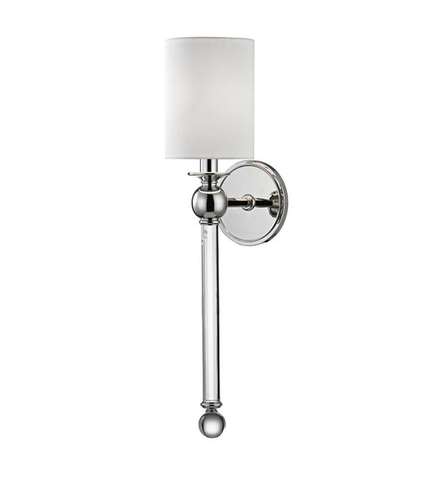 Hudson Valley Gordon 1 Light Wall Sconce Model: 6031-AGB