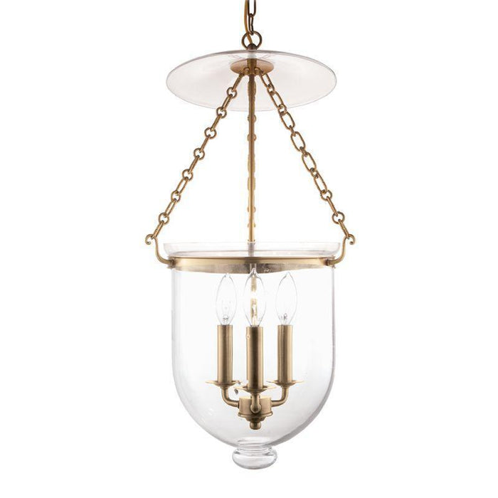 Hudson Valley Hampton 3 Light Pendant Model: 254-AGB-C1