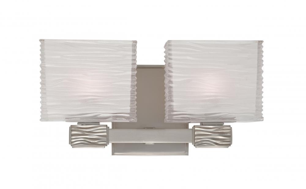 Hudson Valley Hartsdale 2 Light Bath Bracket Model: 4662-PN