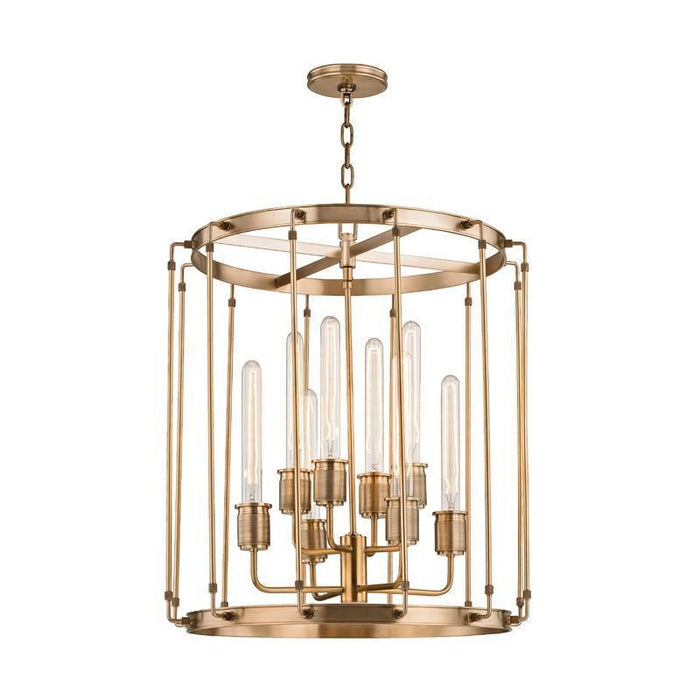 Hudson Valley Hyde Park 8 Light Pendant Model: 9722-PN