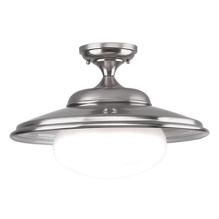 Hudson Valley Independence 1 Light Semi Flush Model: 9109-SN