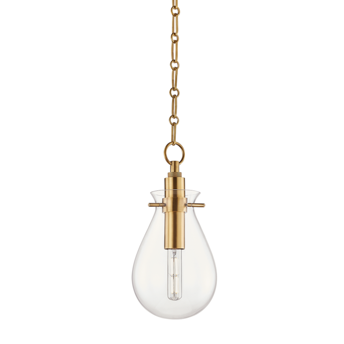 Hudson Valley Ivy 1 Light Small Pendant Model: BKO101-PN