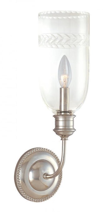 Hudson Valley Lafayette 1 Light Wall Sconce Model: 291-AGB