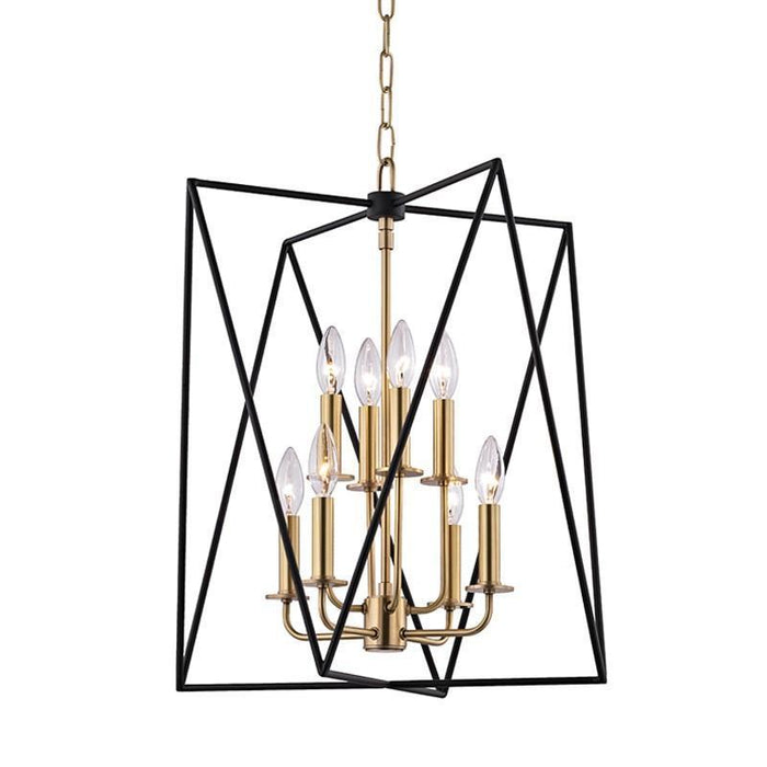 Hudson Valley Laszlo 8 Light Pendant Model: 1118-AGB