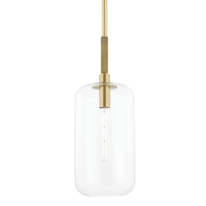 Hudson Valley Lenox Hill 1 Light Large Pendant Model: 6911-AGB