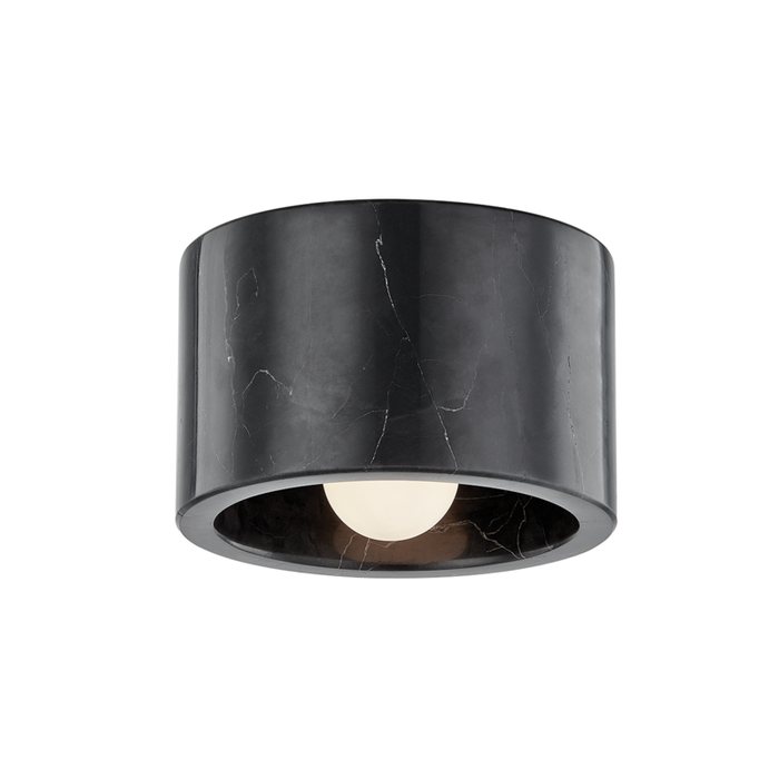 Hudson Valley Loris 1 Light Flush Mount Model: 4500-BM-PN