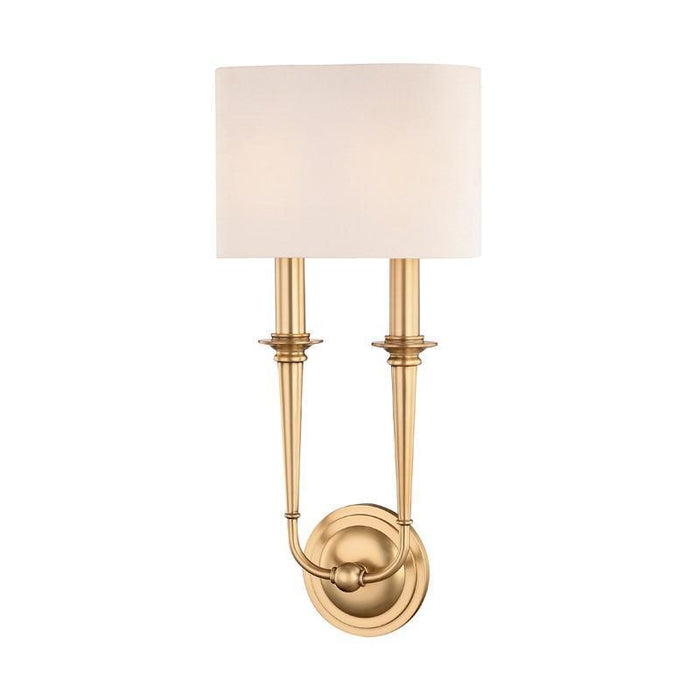 Hudson Valley Lourdes 2 Light Wall Sconce Model: 1232-OB