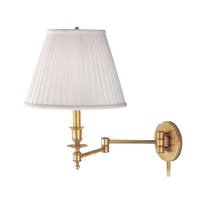 Hudson Valley Ludlow 1 Light Wall Sconce With Plug Model: 6921-PN