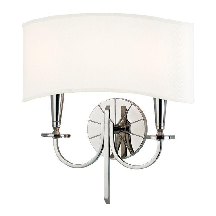 Hudson Valley Mason 2 Light Wall Sconce Model: 8022-AGB