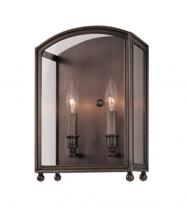 Hudson Valley Millbrook 2 Light Wall Sconce Model: 8402-AGB