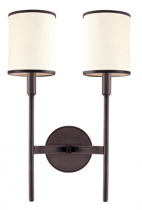 Hudson Valley Modern 2 Light Wall Sconce Model: 622-OB