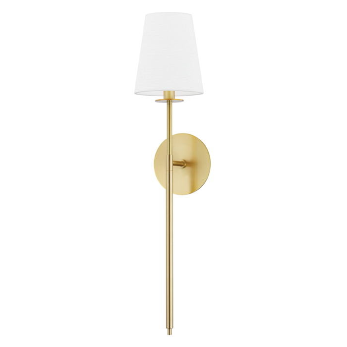 Hudson Valley Niagra 1 Light Wall Sconce Model: 2061-PN