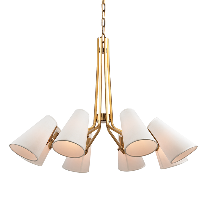 Hudson Valley Patten 8 Light Chandelier Model: 6348-OB