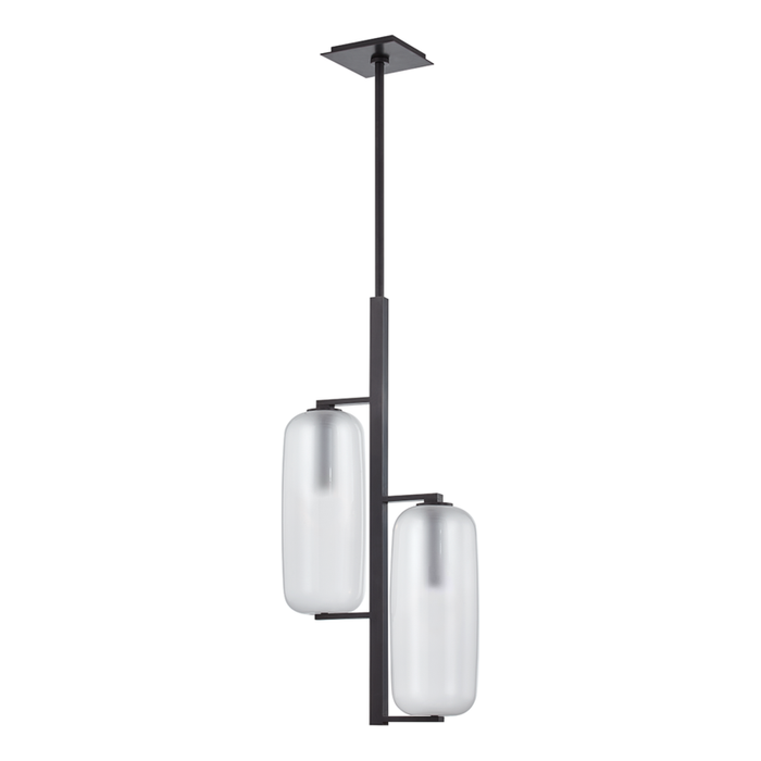 Hudson Valley Pebble 2 Light Pendant Model: 3472-AGB