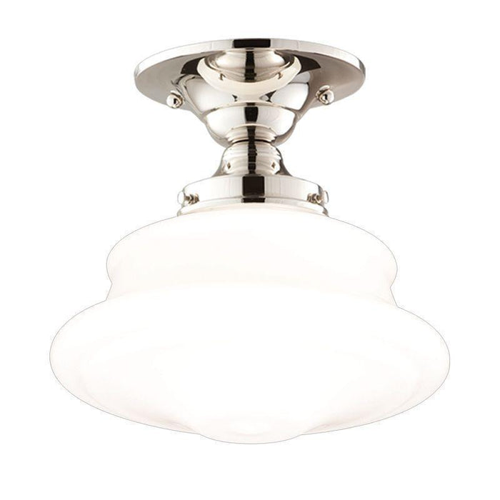 Hudson Valley Petersburg 1 Light Semi Flush Model: 3416F-OB