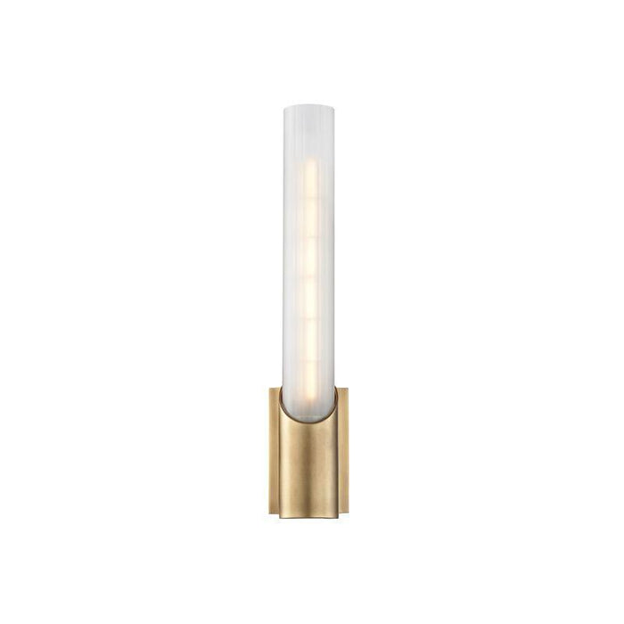 Hudson Valley Pylon 1 Light Wall Sconce Model: 2141-AGB