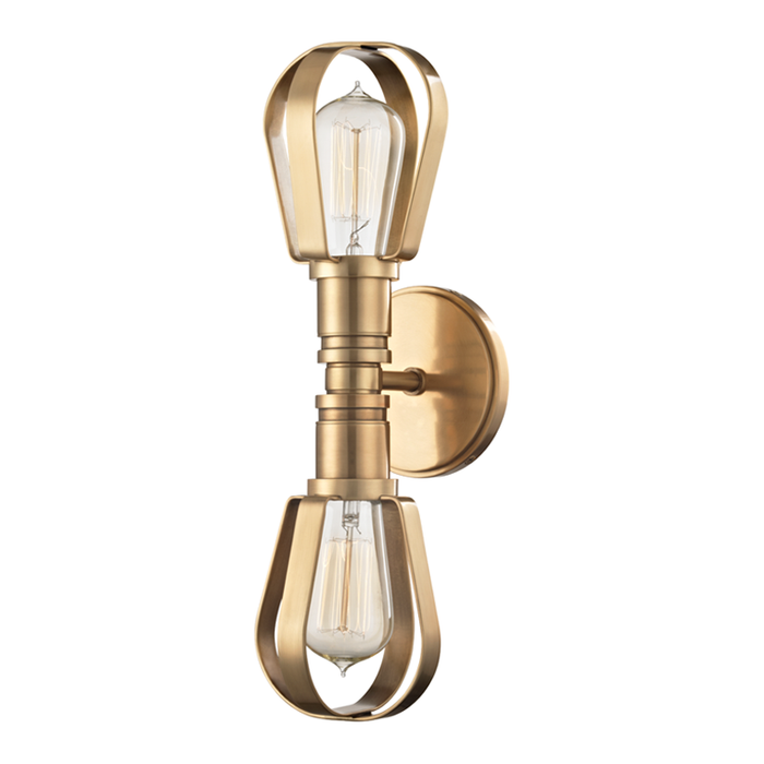 Hudson Valley Red Hook 2 Light Wall Sconce Model: 1082-PN