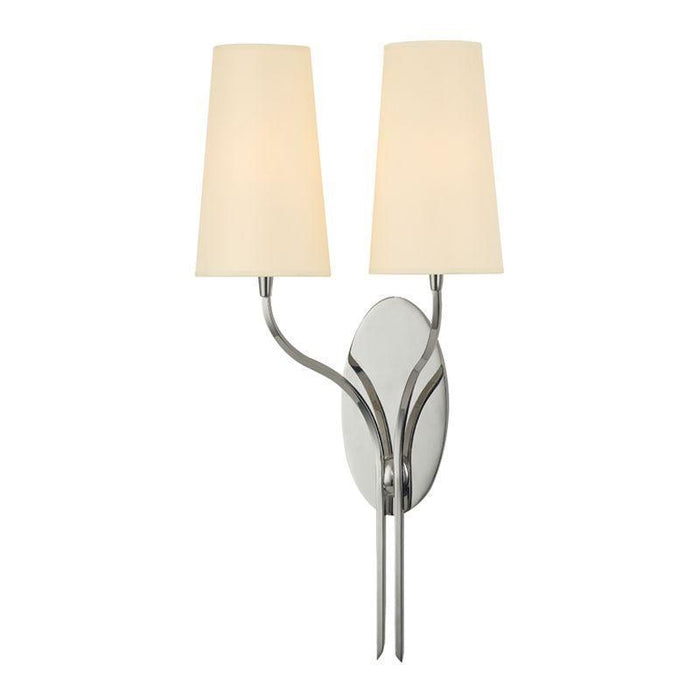 Hudson Valley Rutland 2 Light Wall Sconce Model: 3712-PN