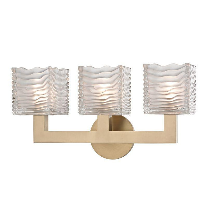 Hudson Valley Sagamore 3 Light Bath Bracket Model: 5443-AGB