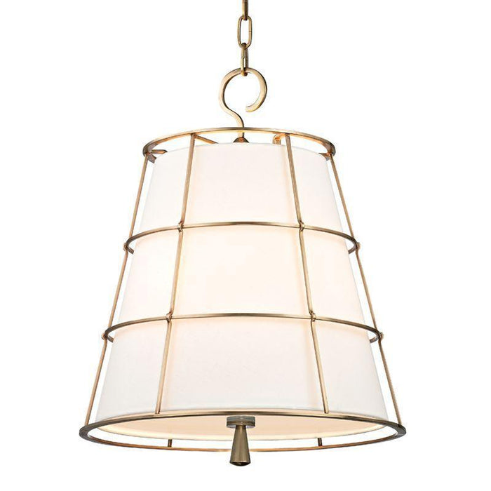 Hudson Valley Savona 3 Light Pendant Model: 9818-AGB