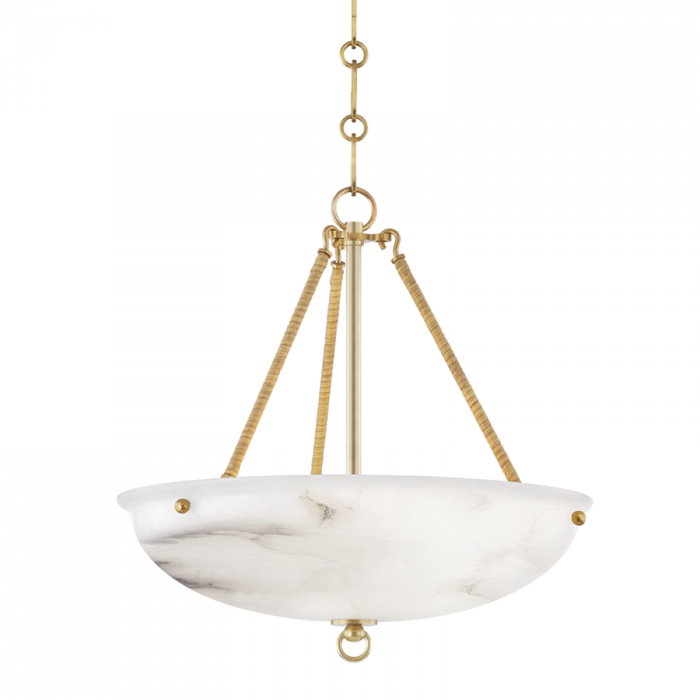 Hudson Valley Somerset 3 Light Pendant Model: MDS811-AGB