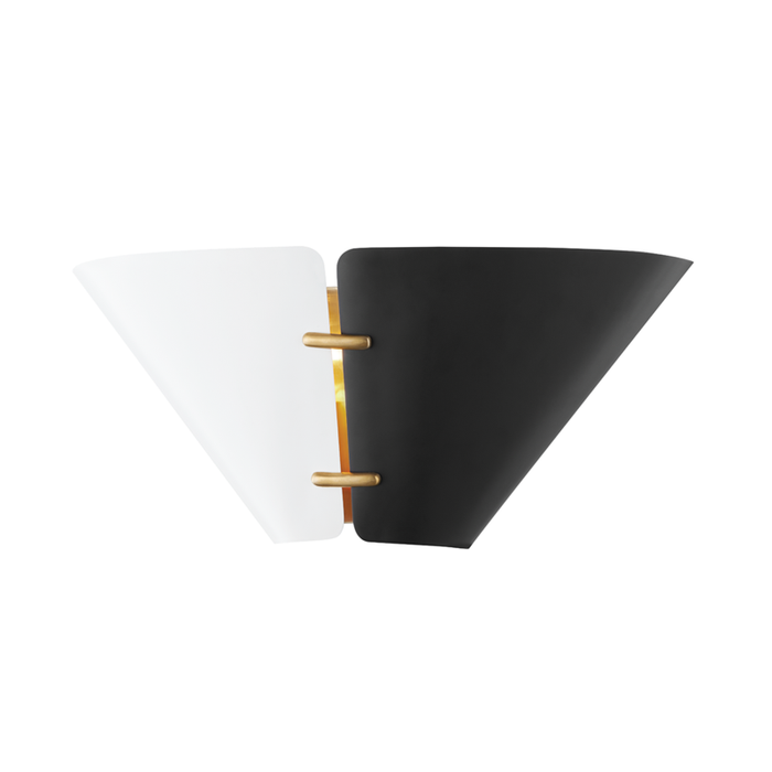 Hudson Valley Split 2 Light Small Wall Sconce Model: KBS1352102S-AGB