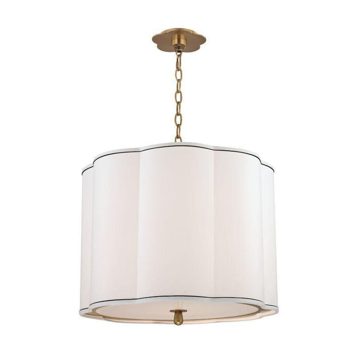 Hudson Valley Sweeny 4 Light Pendant Model: 7920-AGB